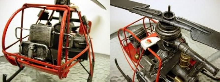 Amazon | ブリキのおもちゃ レトロヘリコプター | プラモデル 通販