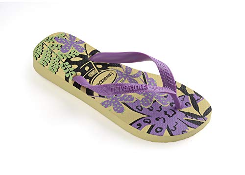 Chinelo Top Summer Joy, Havaianas, Feminino, Amarelo Limao, 33/34
