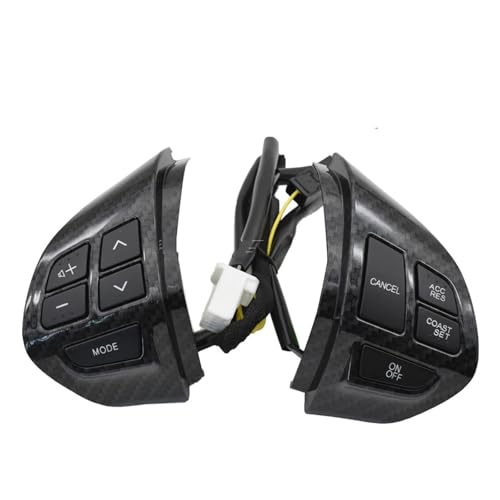 Régulateur de vitesse bouton de volant multifonction 10 broches carbone Mitsubishi Outlander