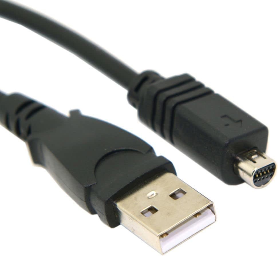 chenyang Vmc-15Fs 10Pin to Usb Data Sync Cable For Sony Handycam Dcr-Sx85, Dcr-Sx85E, Dcr-Sr220, Dcr-Sr220E, Dcr-Sr290, Dcr-Sr290E, Usb Vmc-15Fs, Personal Computer - Black