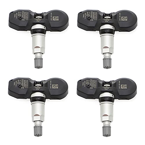 PEXORT Sensor de Sistema de Control de presión de neumáticos TPMS de 4 Piezas, for VW, for Audi A4 A6 A8 Q7 R8 7PP-907-275F 7PP907275F 2003-2014 Reemplazo del Sensor de presión