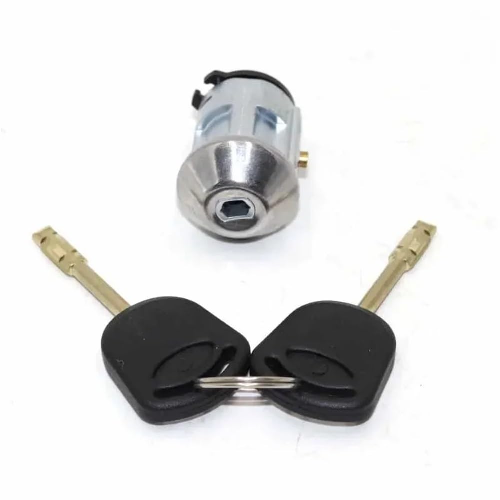 Hzsmyxgs One Color Car Lock Barrel Compatible With Fiesta For Street 1996-2002 Door Lock Set Ignition Barrel 96Fga22050cg 96Fg-A22050-Cg(Ignition Lock)