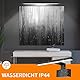 NBEASTKEY Spiegellampen für das Bad, Spiegelleuchten, Wandleuchten für das Bad, 8W 45 cm 230 V 4000 K IP 44 Wasserdichtes neutrales Licht Make-Up Licht Spiegel Lampe,Schwarz
