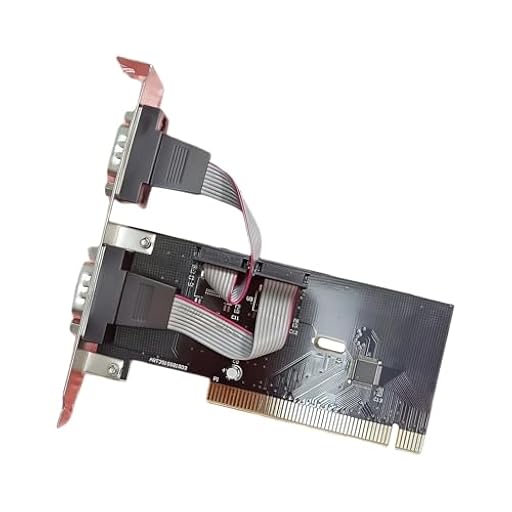 Oxxggkao Tarjeta de 2 puertos a RS232 de control industrial, tarjeta de expansión de computadora, adaptador de computadora con carcasa de metal industrial, adaptador PCI | Ya disponible en tu tienda friki favorita! En mundofriki.es!