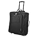 Produktbild 5 Cities 56x45x25 Trolley Rollkoffer Easyjet/British Airways/Jet2 Maximale Größe der Kabinenreisetasche Flugtasche Reisetasche Flugzeug, 56 cm, 60 Liter, 2 Jahre Garantie (Schwarz)