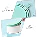 GANAZONO 6pcs Silicone Pet Can Covers Set Dog Food Can Lids Wide Mouth Canning Lids Spoons Pet Feeding Spoons