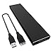 Produktbild QNINE USB 3.0 PCIe SSD Enclosure for 2012 MacBook USB External Reader Support 7+17 pin