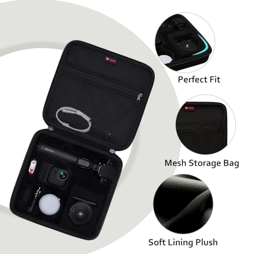 Estuche rígido para Insta360 GO Ultra/GO 3S de color negro miniatura 4