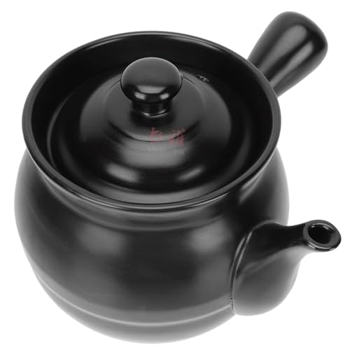 QTYQWC 2. 6L CERRICA CERSERO POTO Decocción de la sartén Medicina a Alta Temperatura Medicina de Porcelana Pot de hervor Partita para cocinar Pot Caliente Dolsot Bibimbap y Sopa