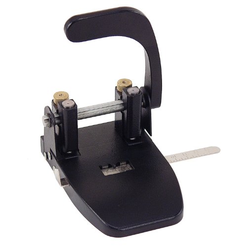 Officemate Heavy Duty 2 Hole Punch with Lever Handle, 40 Sheet Capacity, Black (90072)