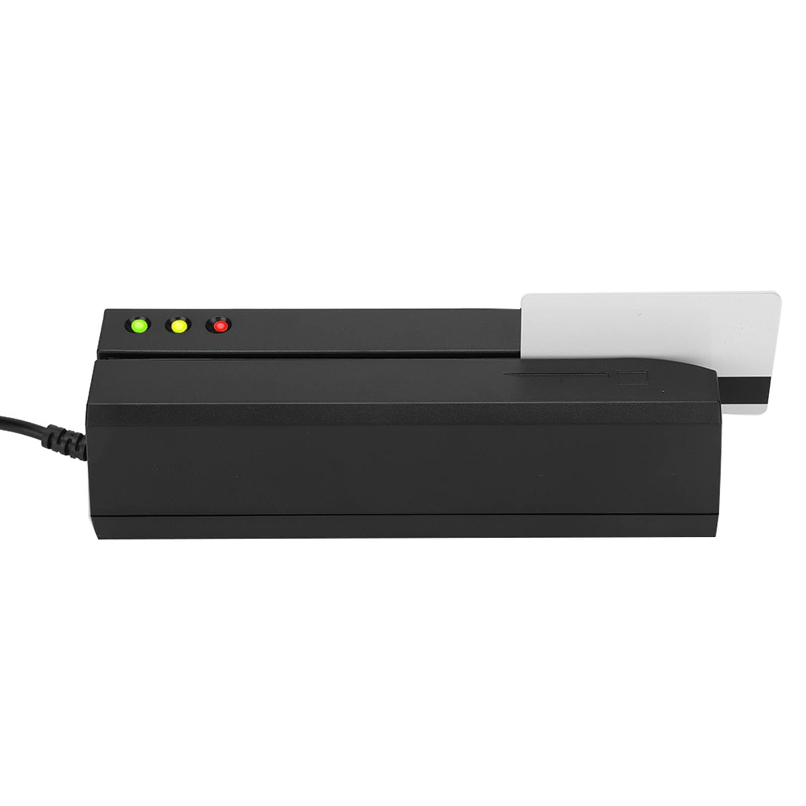 Pongnas MSR605X Magnetstreifen-Kartenleser, Schreibanzeige, Schneller Betrieb, USB-Stromversorgung Zum Lesen und Schreiben von Kartendaten
