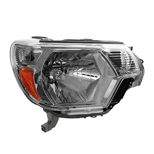 Image of TRQ Passenger Side Headlight Assembly Compatible with 2012-2015 Toyota Tacoma TO2503213