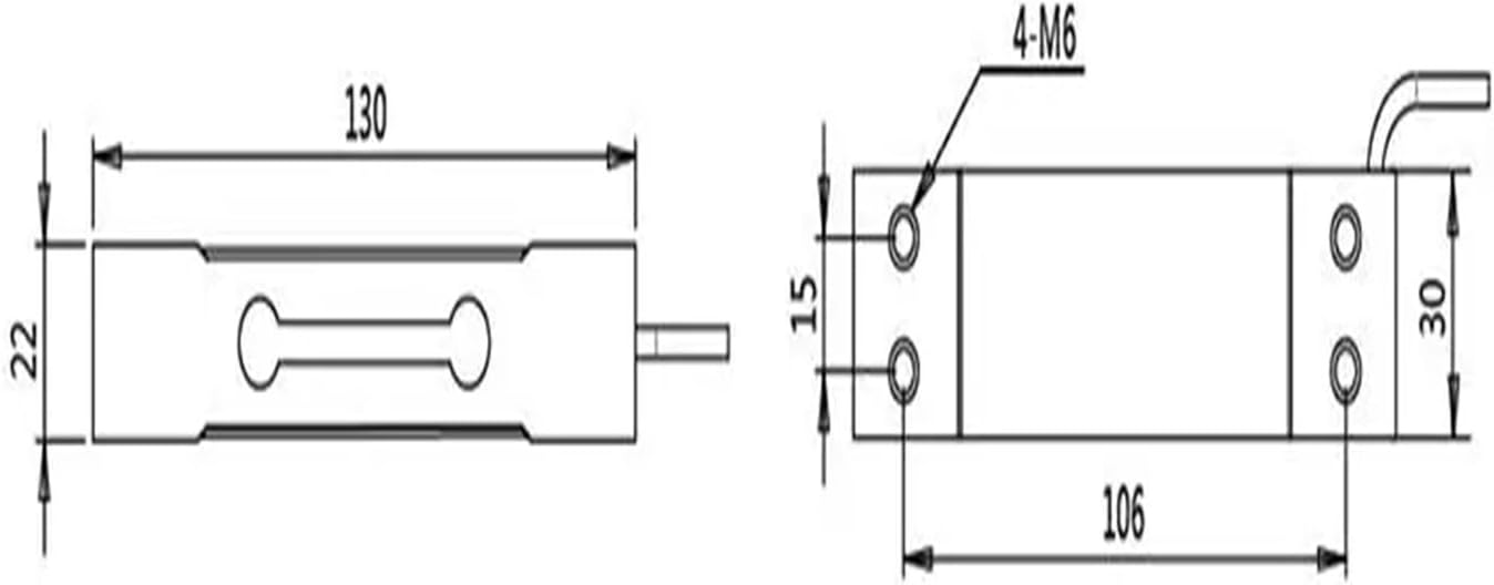 Scale Weight Sensor Load Cell CZL601-3KG CZLG601 5KG 6KG 10KG 20KG 30KG 60KG(60kg)