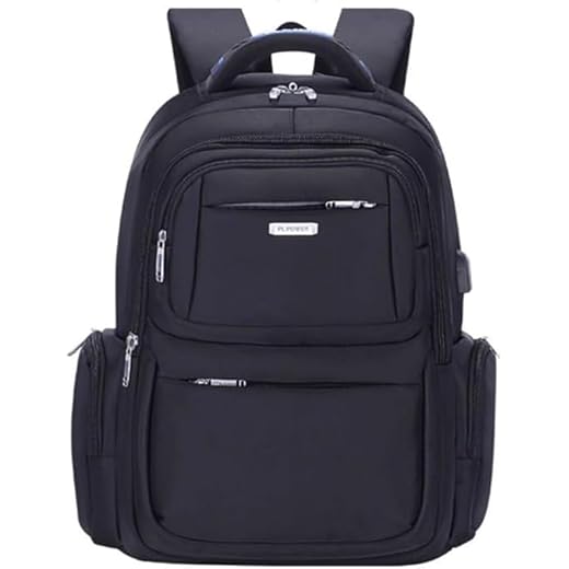 Mochila Notebook Laptop Masculina Feminina para Viagem Trabalho Reforçada, confortavel e espaçosa (Preta)