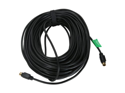 Câble coaxial SVHS 100 mm S-Video DIN 4 anti interférence image nette - 2