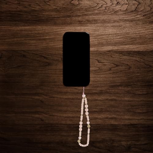 Accesorios para teléfono celular con cuentas detalladas y acabado UKCOCO 3
