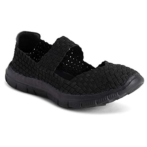 Womens Running Wandelen Lage Top Sport Werkschoenen Gym Mary Jane Trainers - Image 3