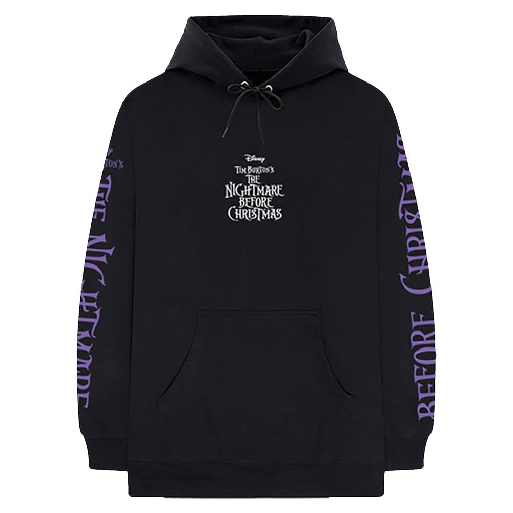 Rock Off The Night Before Christmas Hoodie Jumbo Logo Official Black Pullover Unisex M