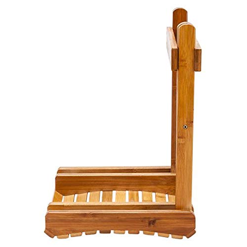 Chaise de camping pliante en bambou multifonctionnelle pour extérieur
