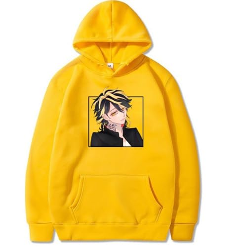 CUTTE Sudadera con Capucha Tokyo Revengers | Estilo Anime Gráfico, Sudadera Hombre Manga Larga Hip Hop (WYTT0316,XL)