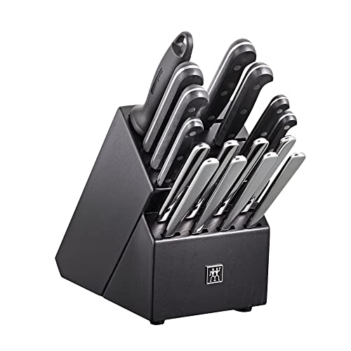 ZWILLING 19 Slot Charcoal Premium Knife Block for Kitchen, Knife Holder, Cutlery Storage Stand, Knives Organizer by ZWILLING - Image 5