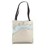 Nautical Chart - Fort Myers, FL Tote Bag