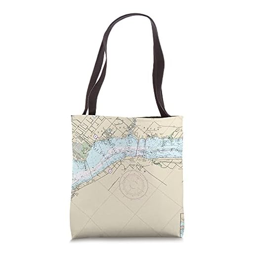 Nautical Chart - Fort Myers, FL Tote Bag