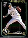 MITCH SPENCE RC 2024 T opps Chrome Update Collection Base #USC166 ROOKIE NM-MT Baseball Athletics