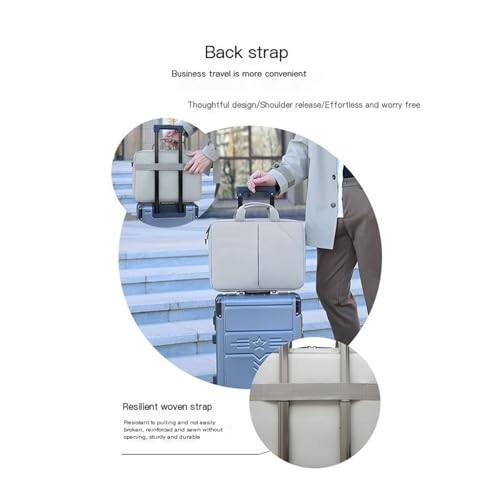 Briefcase, lightweight and portable, large capacity shockproof messenger bag, suitable for business travel4