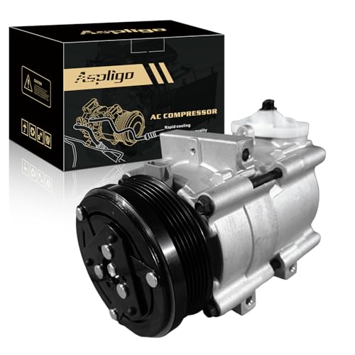 Aspligo AC Compressor Fits for Ford F 150 Mustang F 250/F