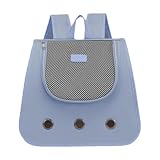 Mochilas para gatos para llevar gatos, mochilas de gato para llevar, mochila portátil ajustable de malla totalmente ventilada para senderismo, viajes, caminar, ciclismo