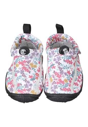Girl's Modern Bathing Shoe Flowers with Cord Stopper2
