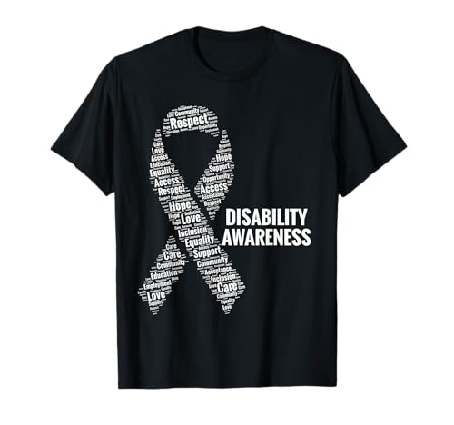 Disability Awareness Respect Access Care Advocacy Gift T-Shirt