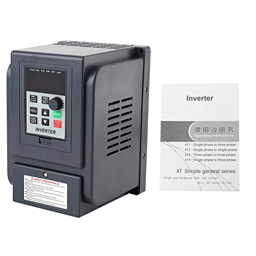 1-Phase 220V Input 3-Phase 380V Output 1.5KW VFD Flame-retardant Shell High Precision Variable Frequency Drive Inverter Speed Controller