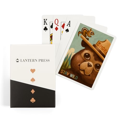 Lantern Press Stay Wild, Smokey Bear and Squirrel