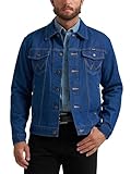 Wrangler Men's Rugged Wear Unlined Denim Jacket, Vintage Indigo, 3X-Large