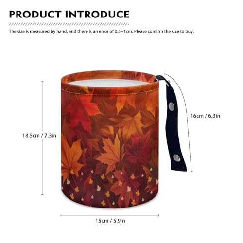 Image of American Flag Car Trash Bin Vehicle Trash Can - Portable Reusable Waterproof Multipurpose Car Organizer Road Trip Essentials