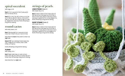 Modern Crochet Garden: Stylish Flower & Succulent Patterns to Stitch in a Day (22 Quick Projects) - Image 5