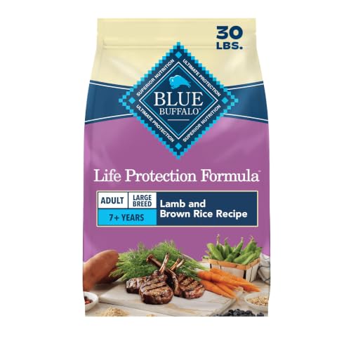 Blue Buffalo Life Protection Formula Lamb Large Breed Dry Dog Food, 30 lb