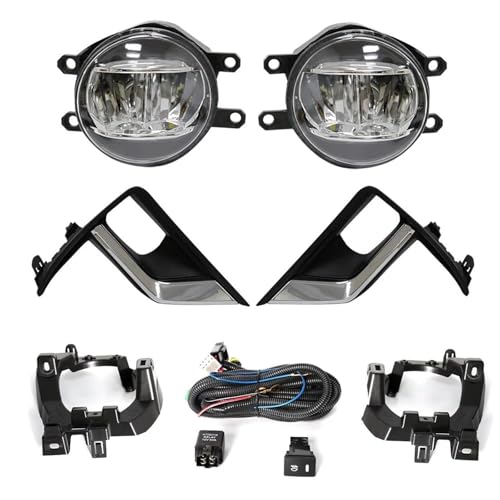 Feux antibrouillard Toyota Prado 2018 2019 phare avant feux jour LED accessoires