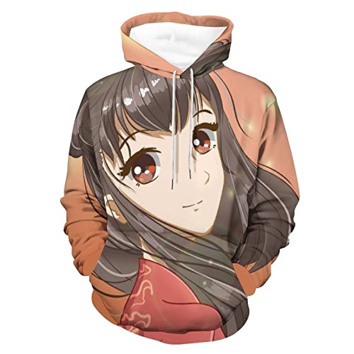 Hoodie Belle UMENG unisexe sweat à capuche confortable noir taille S pour style décontracté daily