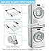 Kiss Core Washer Dryer Stacking Kit, Universal Washer Dryer Stacking Kit with Pull-Out Sliding Plate, Adjustable 29