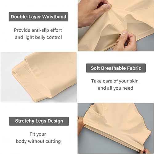 Image of Ultimate Comfort cotton underwear for women,high waisted, Full Coverage, panties for women 4 Pack