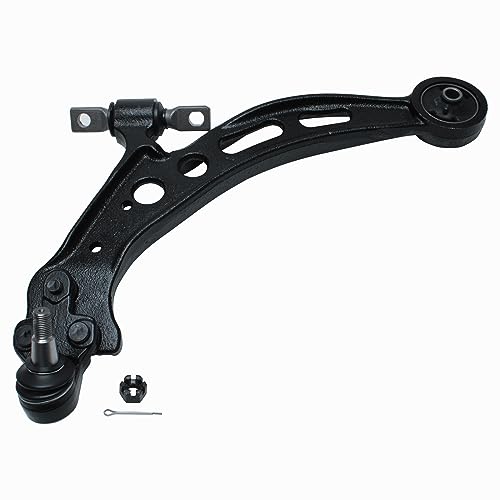 Image of Detroit Axle - 8pc Front End Kit for 92-01 Toyota Camry Lexus ES300, 95-97 Avalon, Lower Control Arms Tie Rods Boots 1992 1993 1994 1995 1996 1997 1998 1999 2000 2001 Replacement