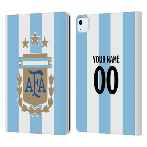 Étui iPad Air 11 personnalisé Argentine cuir support portefeuille protection