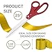 Grand Opening Ceremony Kit – 25 Inch Red Giants Ribbon Cutting Scissors with Gold Ribbon for Inaugurations and Ceremonies Giant Scissors for Special Events