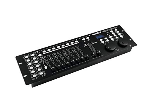 Contrôleur DMX Eurolite 240 Noir pour régie lumière