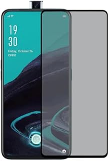 واقي شاشة للخصوصية لموبايل اوبو F11 برو من الزجاج المقسى، واقي شاشة HD مضاد للخدش، بدرجة صلابة 9، لموبايل اوبو F11 برو، مناسب للحافظة