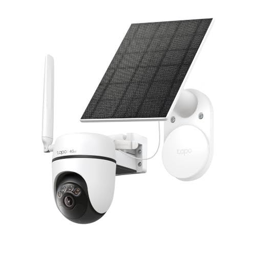 Miniatura 3 de Tapo C615G Kit - Cámara vigilancia WiFi Exterior 360°, 4G y WiFi, 2K, Solar | Detección de Movimiento, Personas, Mascotas y Vehículos. Con Panel Solar. Alarma Luz y Sonido. App Tapo.