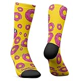 Jungle Socks Calcetines Deportivos Divertidos para CrossTraining, Ciclismo, Running, Fitness, Gimnasio para Hombres y Mujeres. Diseñado en Europa. 43-46 EU.